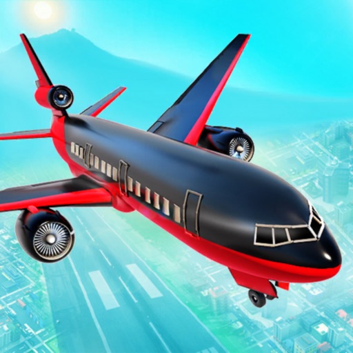 US Airplane Pilot Flying Games icon